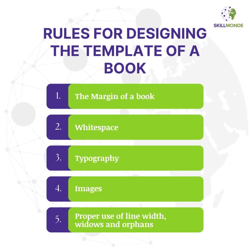 educational design template | template design| rules for educational design template for a book | book template design | book design | skillmonde